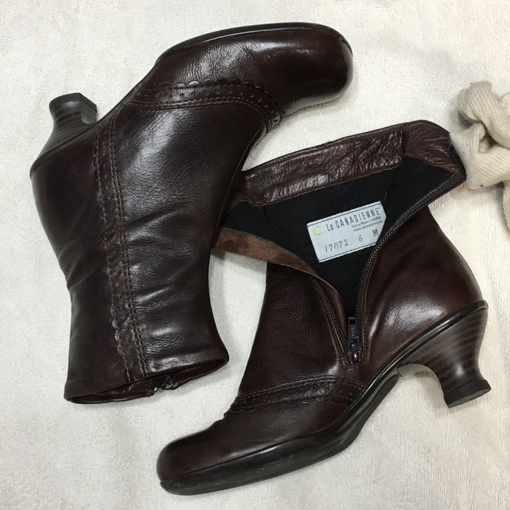 Restored: La Canadienne dark fall boots